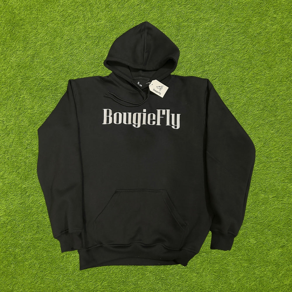 BougieFly Signature Black & White Hoodie