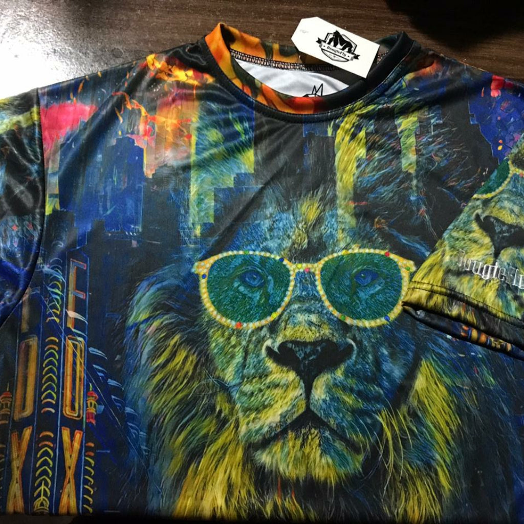 BougieFly “Detroit King” Lion Tee – City Jungle Edition