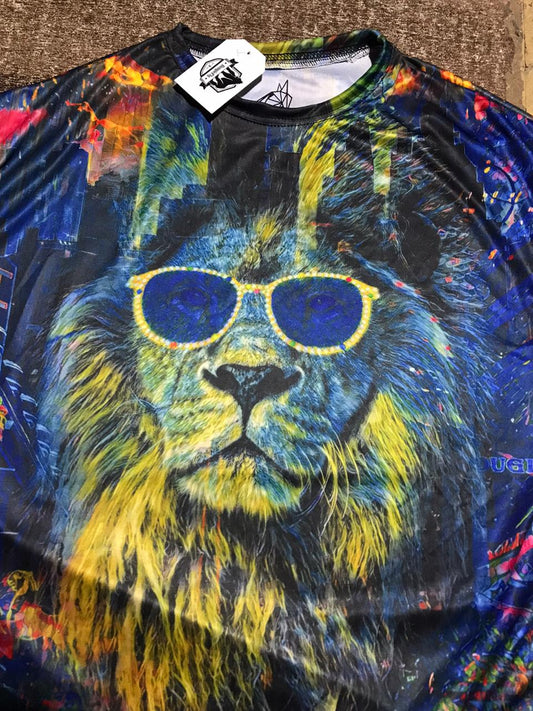 BougieFly “Detroit King” Lion Tee – City Jungle Edition