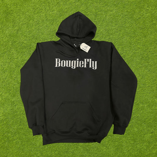 BougieFly Signature Black & White Hoodie