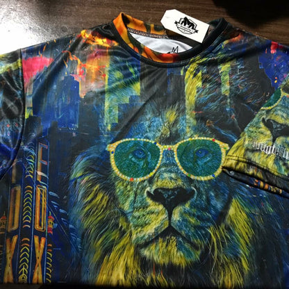 BougieFly “Detroit King” Lion Tee – City Jungle Edition